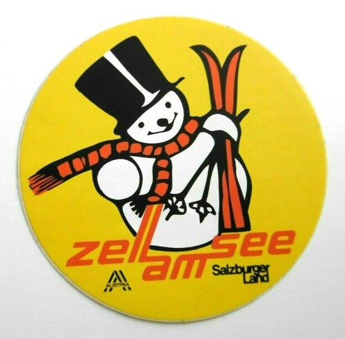 Souvenir aufkleber zell see - am,