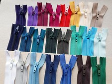 Reißverschluss Nylon Wirkware Größe 3 unteilbar diverse Farben YKK Zipper 30cm 