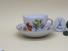 Meissen Kaffeetasse 2-tlg. Mit