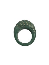 Vintage Jade Ring Geschnitzt