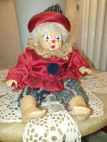 Vintage sammelfigur clown - vintage,