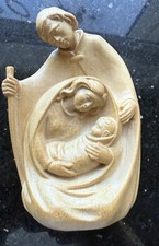 Heilige Familie Figur Holz geschnitzt