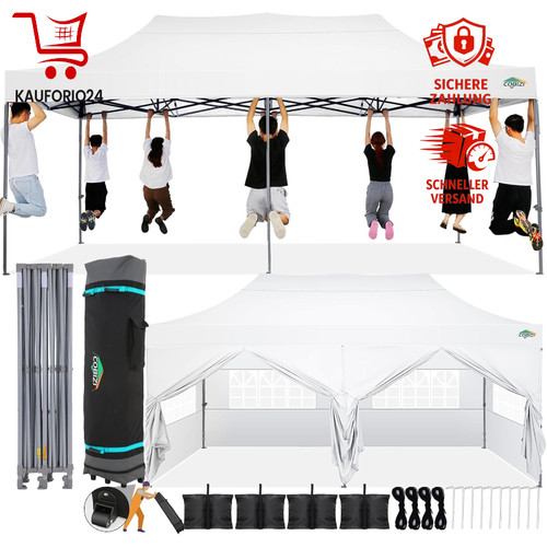 Faltpavillon 3x6m wasserdicht - faltpavillon,