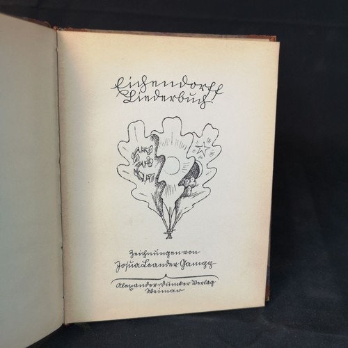 Eichendorff liederbuch - eichendorff,