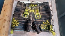 Oide kurze Hirsch Lederhose Chiemsee , Tracht ,Wies'n Traditionell 