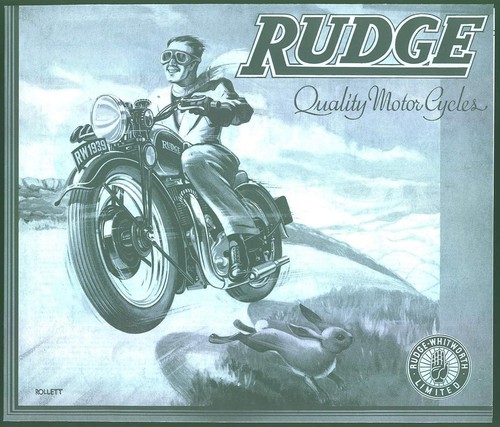Rudge motorräder 1939 - rudge,