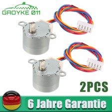 2PCS 24BYJ48 DC 12V Mikro Reduktion Schrittmotor 4 Phasen 5 Draht DHL