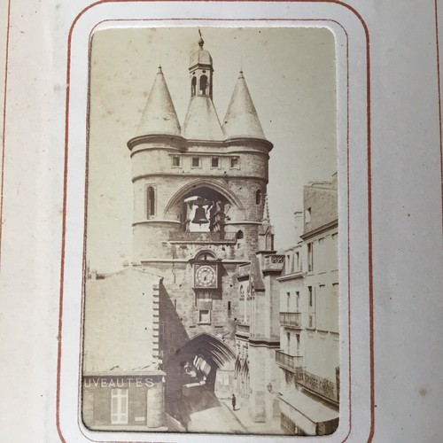 Bordeaux foto cdv antik 1880 - cdv,