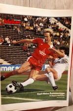 Poster/Bild--Karl Heinz Rummenigge--FC Bayern München--aus dem Kicker