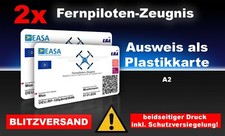 2x EU Fernpiloten-Zeugnis A2