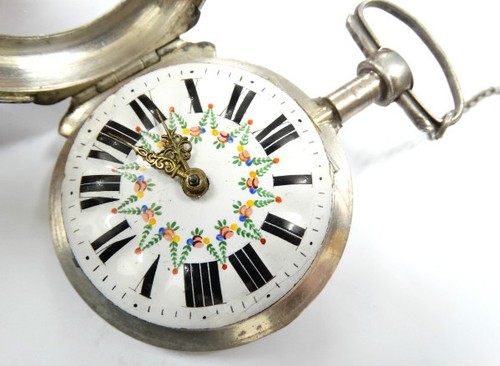Antike spindeltaschenuhr - antike,
