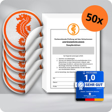 50x Seepferdchen® Abzeichen +