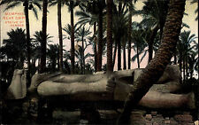 Memphis Ägypten Egypt ca. 1910 Statue Ramses UNESCO Welterbe Pharao ungelaufen