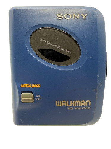 Sony ex112 walkman blau - wm-ex112, |
