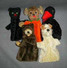 5 alte vintage STEIFF