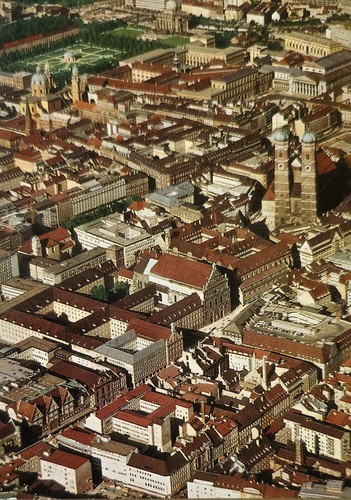 München innenstadt - ak,