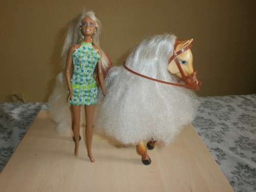 Barbie pferd mit - (tawny),