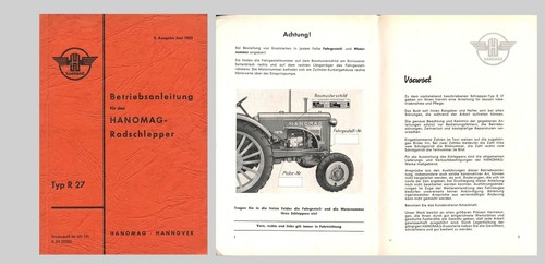 Hanomag radschleper - r,