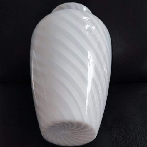 Muranoglas opalglas vase - xl,