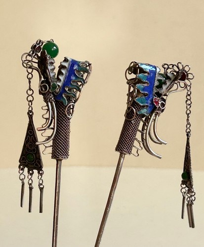 Kanzashi haarnadeln - 2,