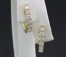 Ein paar Brillant-Ohrstecker /