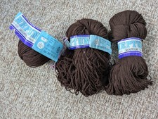  Knapp 300 g, Wolle, Braun