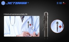 Medizinische Taschenlampe, JETBeam NITEYE SE-A01, wasserdicht IPX-8, 130 Lumen 