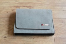 Bordmappe Alcantara Leder Audi