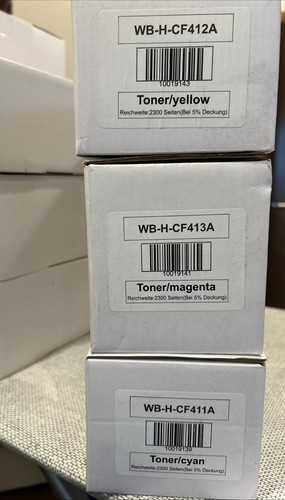 Toner set cf411a 412a - set, +