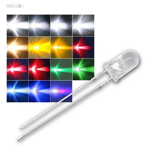 Led 5mm wasserklar divers - 5mm,