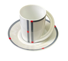 Espressotasse mit untertasse - espressotasse,