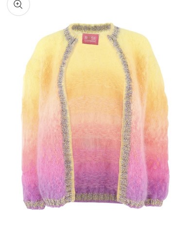 Rose carmine mohair - rose,