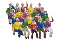 Carrera figurensatz tribüne - figurensatz,