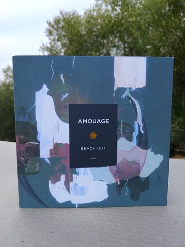 Amouage beach hut man - beach,