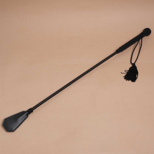 67cm leder whip schwarz - 67cm,