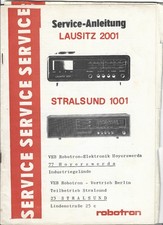 RFT- SERVICE-Anleitung LAUSITZ