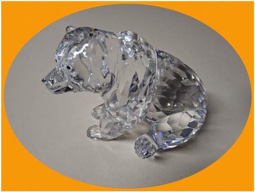 Swarovski grizzly bär 9cm - swarovski,