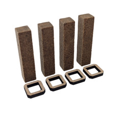 Betonformat 4x Dauerdocht 20mm