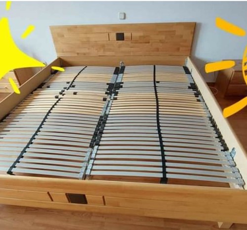 Schlafzimmerbett 180x200 buche - schlafzimmerbett,