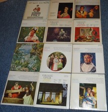 Konvolut:  12 LP  Opern- Querschnitte  von Eterna (DDR)