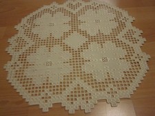 Handarbeit Hardanger Rund