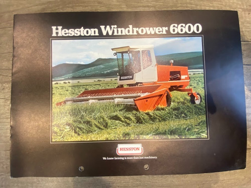 Hesston windrower modell 6600 - windrower,