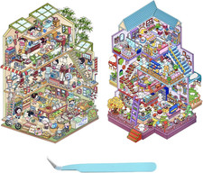 2 Sätze DIY 3D House