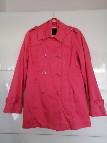 Rosa trenchcoat größe 42 - rosa,