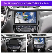 6+64G Für Nissan X-Trail Qashqai 2014-2018 Autoradio Android 13 Carplay WIFI GPS