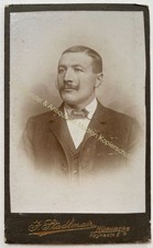 orig. CDV Foto Fotografie Mann
