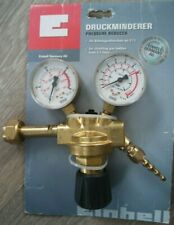 Einhell Druckminderer mit 2 Manometer für alle SGA Für Schutzgasflaschen  
