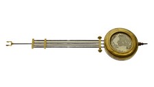 Altes Uhrenpendel Pendel f Wanduhr Regulator Uhrwerk Uhrmachr clock