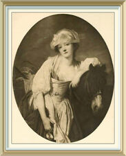 Original um 1901 antiker Druck