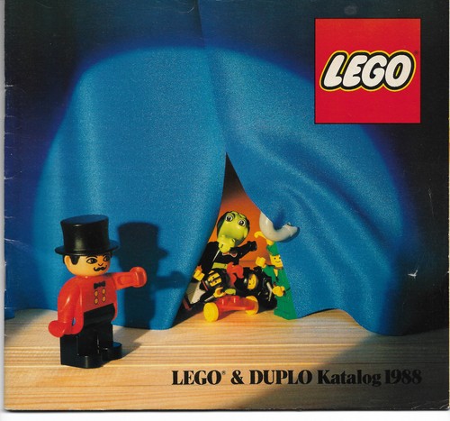 Lego katalog prospekt 1988 - lego,